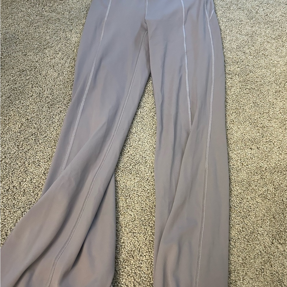 Lululemon Dusty Purple Flare Leggings